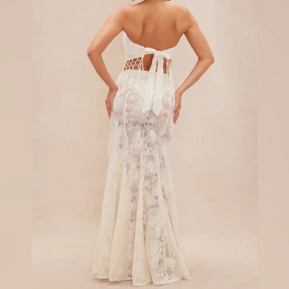 Nova Luxe Lana Lace Maxi Skirt Set NEW 🏷️